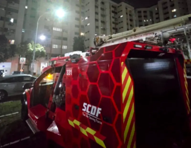 Lapan cedera, lelaki ditahan selepas kebakaran mencurigakan di Blok HDB Joo Seng