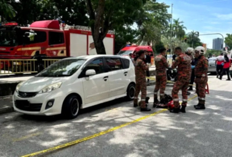Lelaki maut dalam kereta berkunci di George Town akibat keracunan karbon monoksida