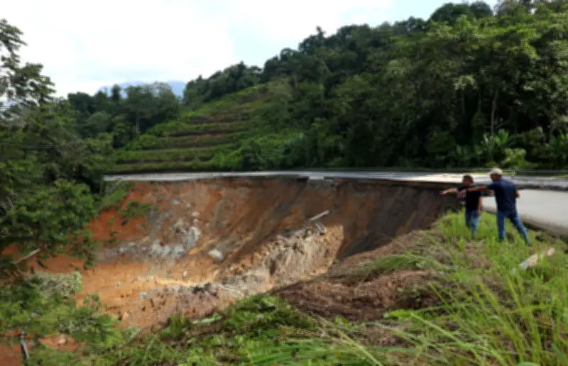 Lencongan Sementara Jalan Gua Musang-Lojing Dibuka Semula Khamis