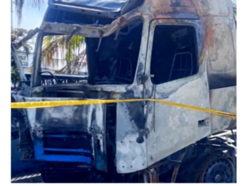 Lori bukti nahas maut terbakar di Ibu Pejabat Polis Kuala Pilah