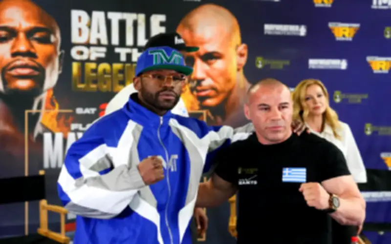 Mayweather lawan Zambidis dalam pertunjukan tinju di Athens