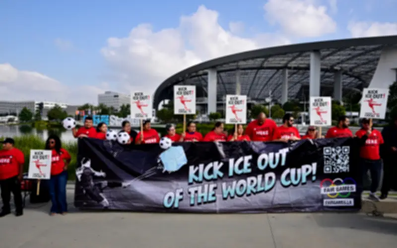 Pekerja Piala Dunia Los Angeles ugut mogok tuntut jaminan tiada ICE