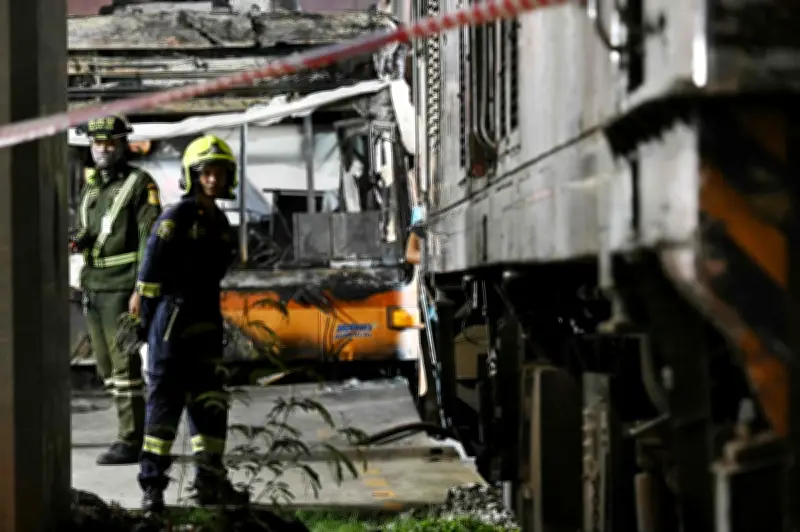 Pemandu bas dan kereta api didakwa cuai punca nahas maut di Bangkok