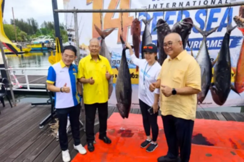 Pertandingan Memancing Laut Dalam Antarabangsa Miri Tarik 58 Pemancing Lima Negara