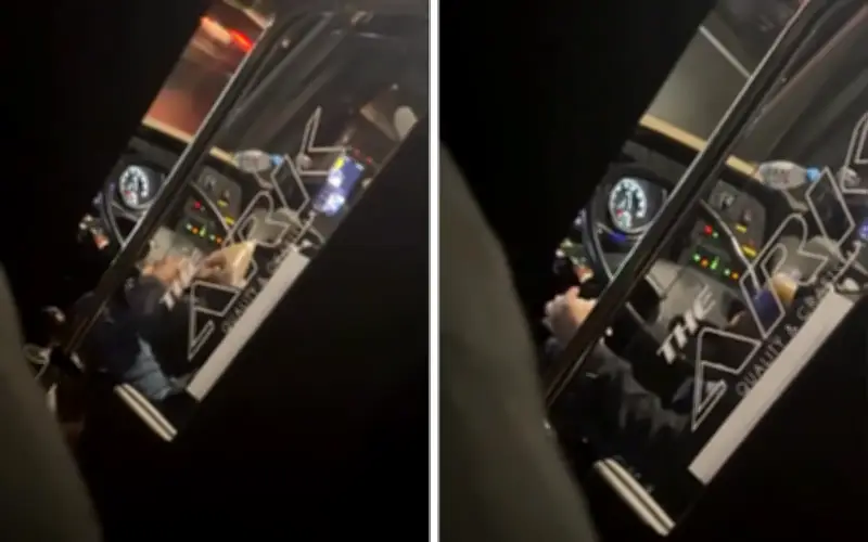 Polis siasat video tular pemandu bas pegang cecair misteri