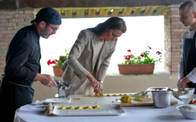 Putri Catherine akhiri lawatan Itali dengan kelas pasta