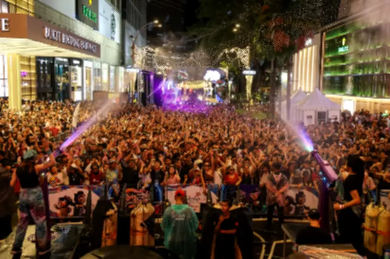 Rain Rave di Bukit Bintang tarik 180,000 pengunjung, jadi fenomena tular