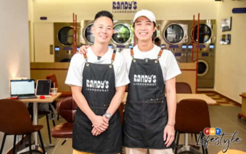 Randy's Laundromat: Dobi dan Kafe dalam Satu Ruangan Santai