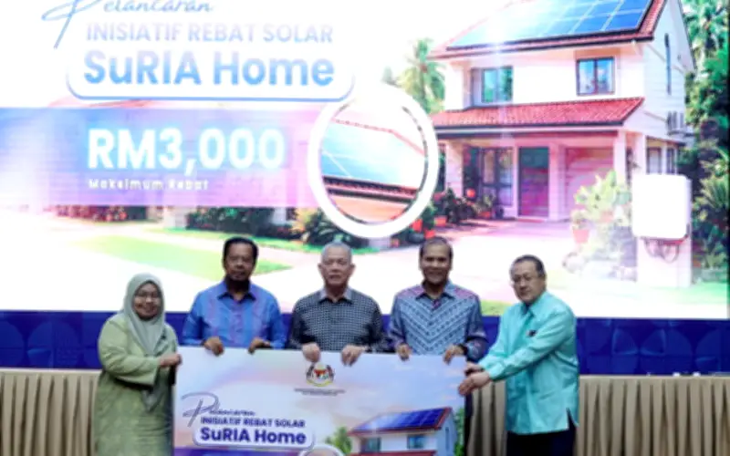 Rebat RM3,000 Untuk Pasang Solar Bumbung Kediaman