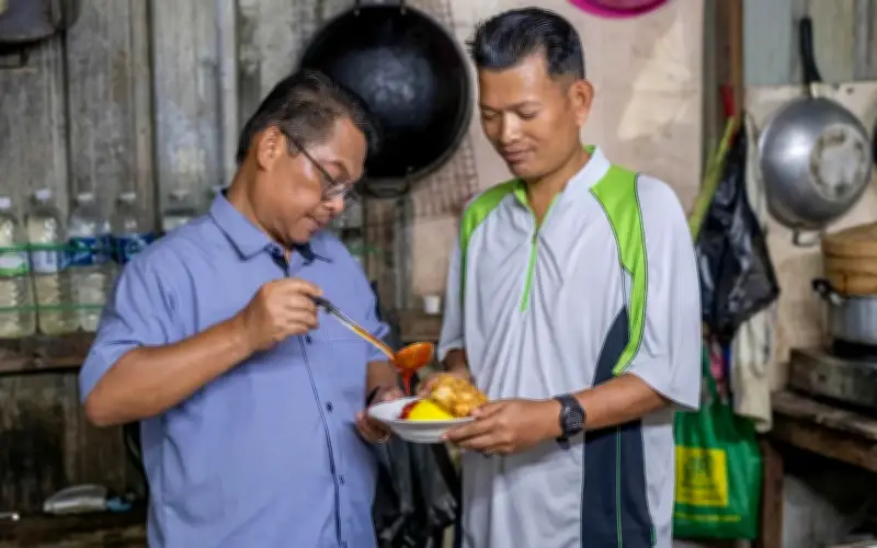 Resipi Nasi Kuning Ahli Parlimen Buka Rezeki Baharu Bekas Pengawal Keselamatan