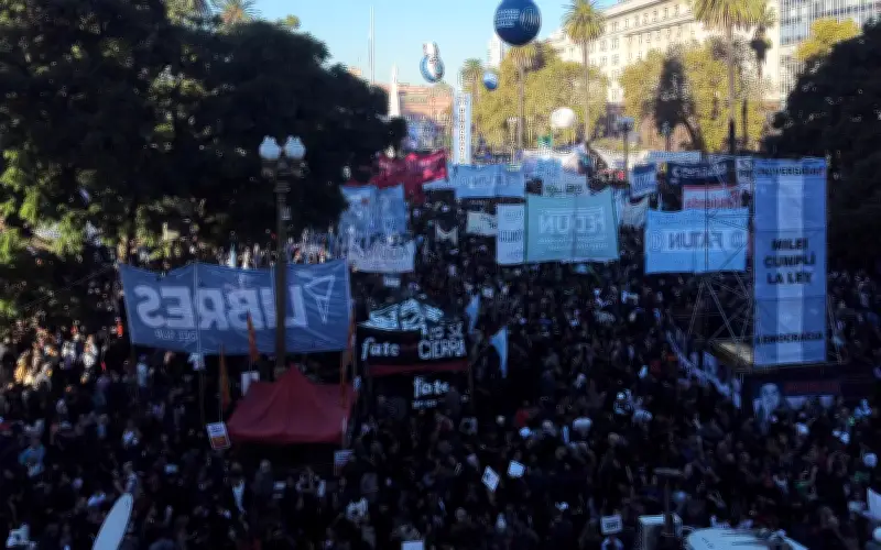 Ribuan rakyat Argentina bantah pemotongan dana universiti Milei