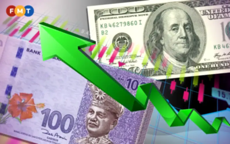 Ringgit dibuka tinggi sedikit di tengah sentimen pasaran berhati-hati