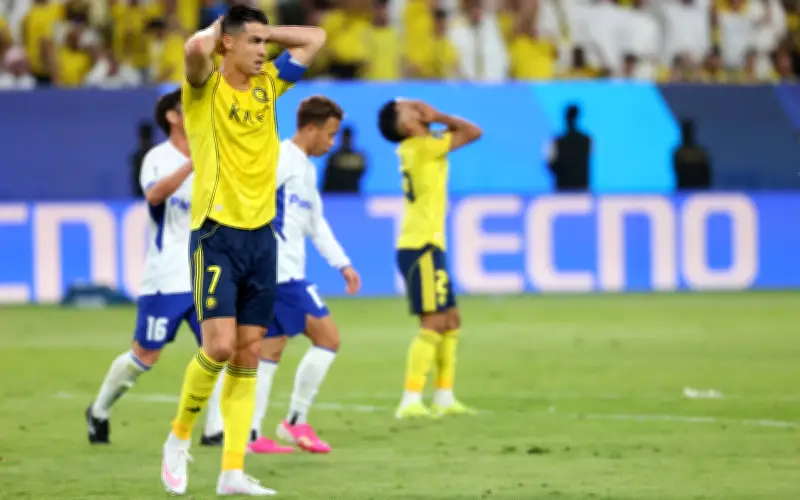 Ronaldo alami kekecewaan lagi apabila Al Nassr tewas 1-0 di final AFC