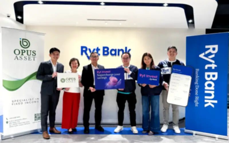 Ryt Bank lancar pelaburan serendah RM1, patuh Syariah tanpa caj jualan