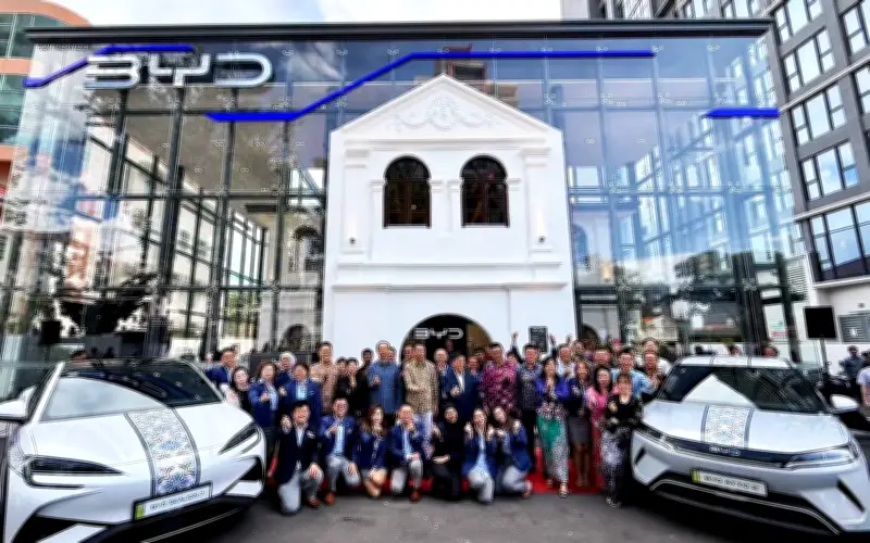 Sime Motors dan BYD buka pameran utama EV di George Town