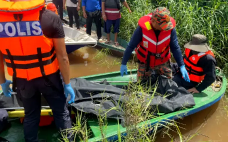 Sisa mangsa serangan buaya ditemui di Sungai Ridan