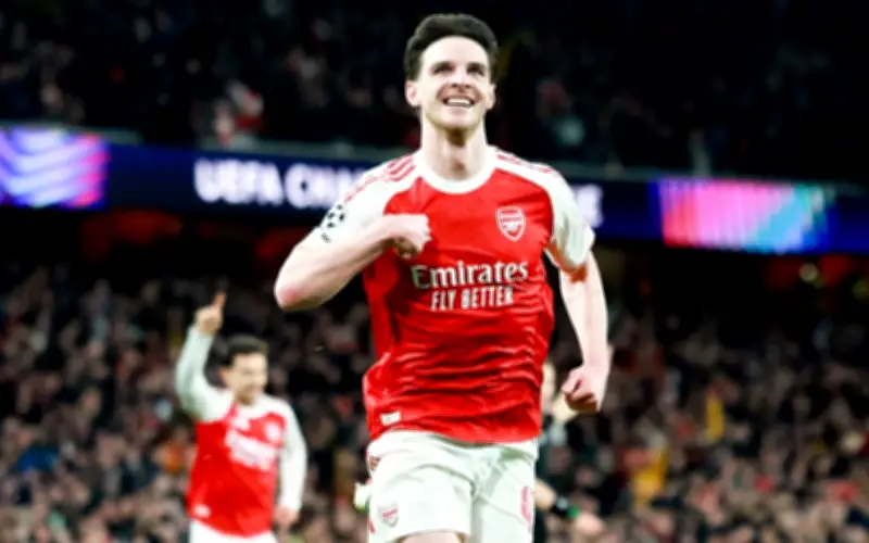 Tenaga Kuda Rice Pacu Arsenal Kejuaraan Liga Perdana