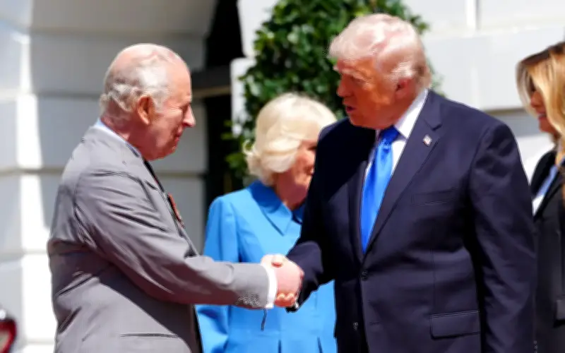 Trump hapus tarif wiski UK, hormati Raja Charles lawatan negara