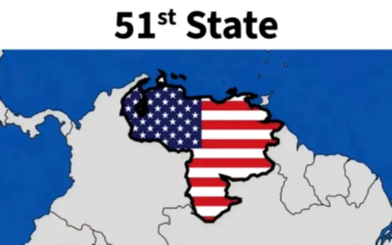 Trump siarkan grafik Venezuela sebagai negeri ke-51 AS