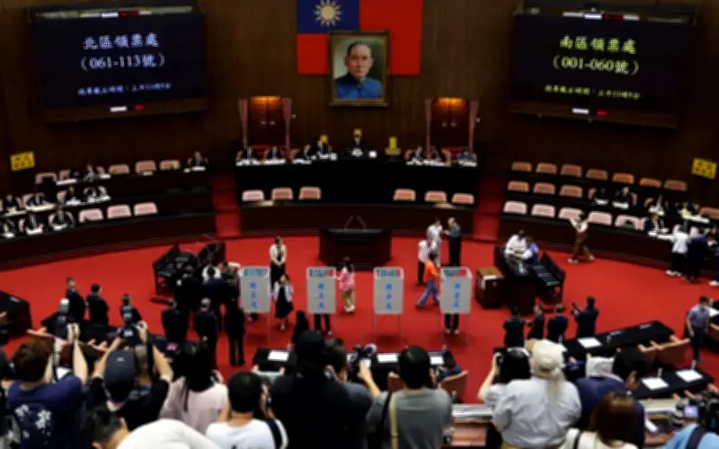 Usaha pembangkang Taiwan untuk memecat presiden gagal