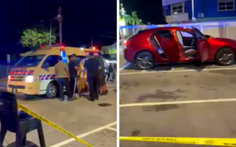 Wanita parah ditikam di leher, polis buru ejen hartanah