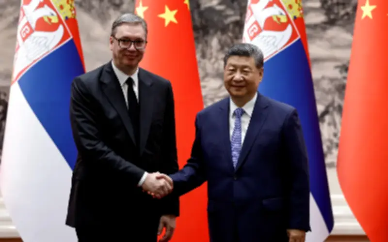 Xi gesa kerjasama lebih erat dengan Serbia dalam bidang AI dan tenaga