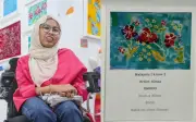 Artis OKU ubah cabaran peribadi jadi karya seni di pameran KL