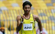 Azeem Fahmi samai rekod kebangsaan 100m di kejohanan AS