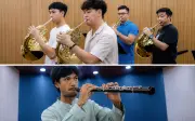 Bunyi yang membentuk orkestra dan runut bunyi filem