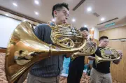 Festival Orkestra KL teroka keharmonian oboe, trompet dan horn Perancis