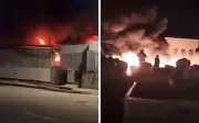 Kebakaran di Juru musnahkan dua kilang dan asrama pekerja