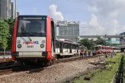 Laluan LRT Ampang/Sri Petaling beroperasi jadual diubah selepas tren tergelincir