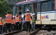 Landasan LRT dibuka semula 3 Jun selepas tergelincir
