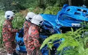 Pasangan suami isteri maut dalam kemalangan tiga kenderaan di Mersing