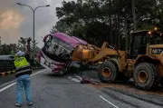 Pemandu bas dengan 29 saman ditahan selepas kemalangan tiga kenderaan di Genting