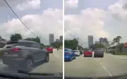 Penunggang motosikal maut selepas kereta terbabas ke laluan bertentangan di PJ