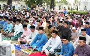 Raja Muda Perlis Solat Sunat Aidiladha Bersama Lebih 1,200 Jemaah