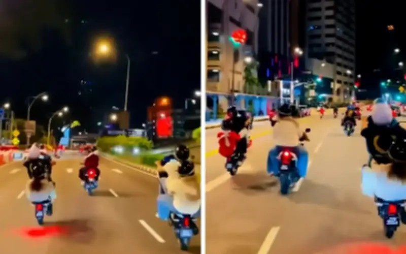 4 remaja bawah umur antara 6 ditahan aksi wheelie di KL