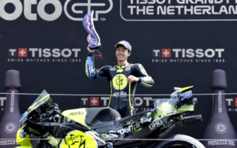 Ai Ogura Raih Kemenangan Perdana MotoGP di Belanda, Bezzecchi Kemalangan