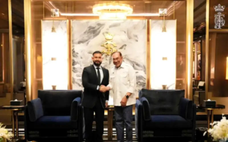 Anwar dan Tunku Ismail bincang kebajikan rakyat serta pembangunan Johor
