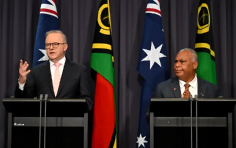 Australia dan Vanuatu meterai perjanjian larang pangkalan tentera asing di pulau Pasifik