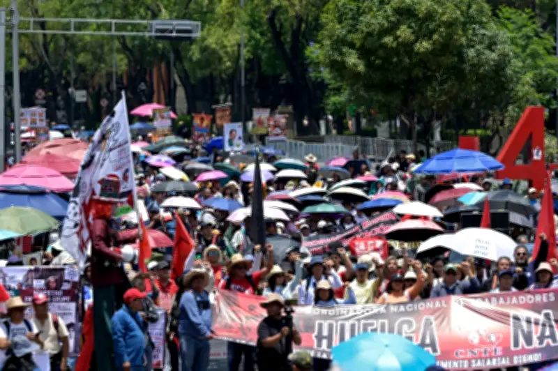 Bantahan di Mexico City bayangi pembukaan Piala Dunia