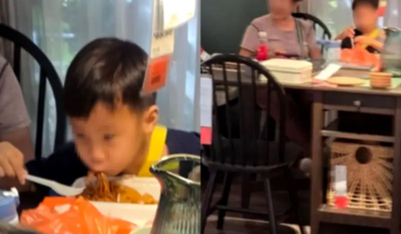 Datuk di Singapura bela cucu makan di ruang pameran Ikea, netizen kecam