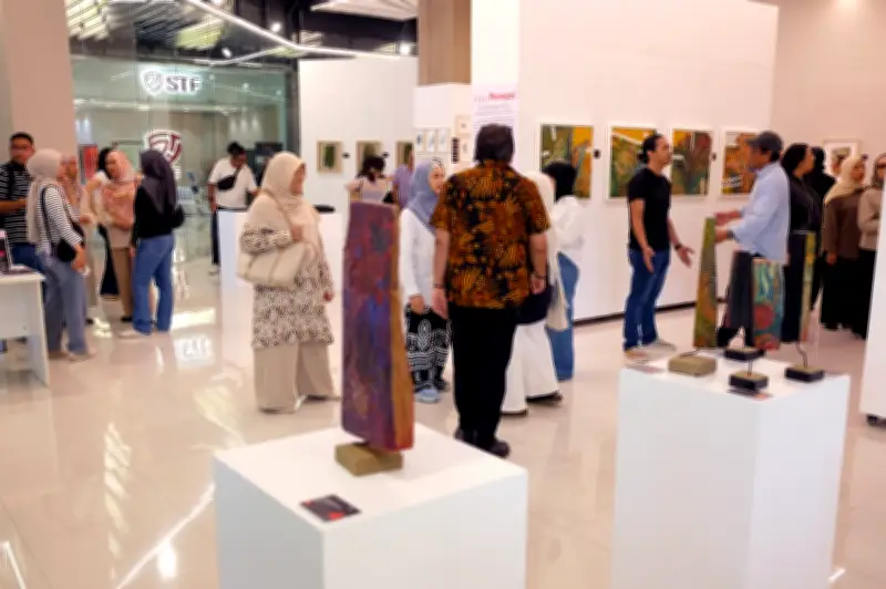 Empat Persepsi: 37 Tahun Perjalanan Seni Empat Pelukis di Galeri Ruang Teduh