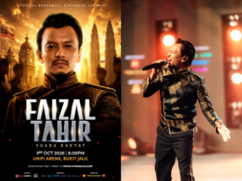 Faizal Tahir umum konsert Suara Rakyat Oktober ini di Bukit Jalil, tiket bermula RM98