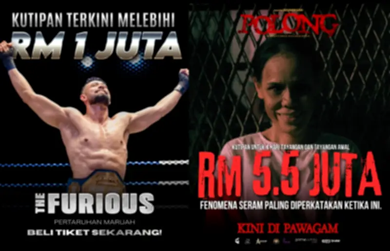 Filem Malaysia terus cemerlang: 'The Furious' kutip RM1 juta, 'Polong' RM5.5 juta