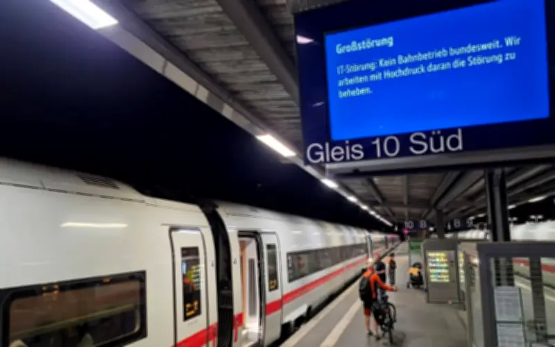 Gangguan teknikal lumpuhkan rangkaian kereta api Jerman