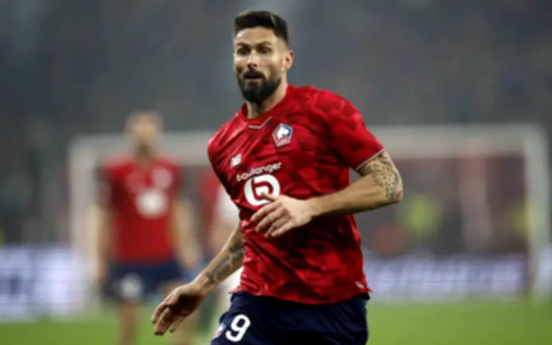 Giroud, 39, tandatangani lanjutan kontrak setahun dengan Lille