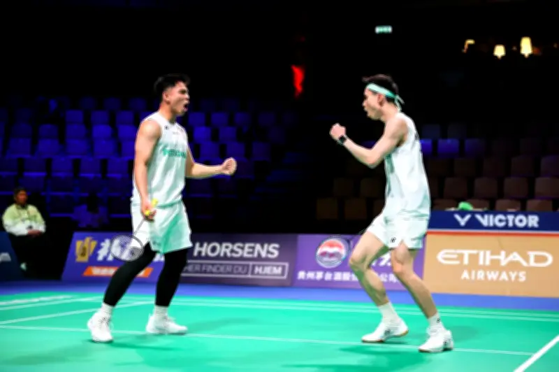 Goh Sze Fei-Nur Izzuddin pukau juara dunia ke final Indonesia Open