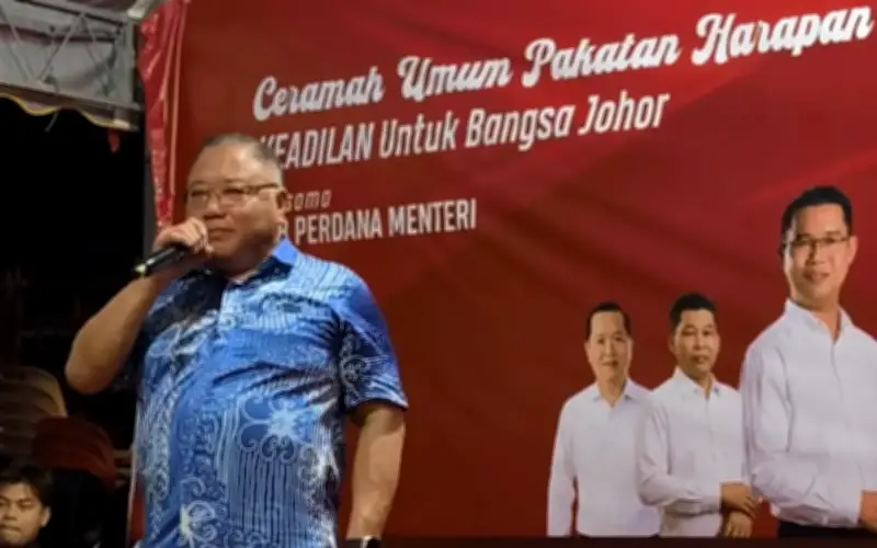 GPS kecilkan kehadiran Tiong di ceramah PH Johor